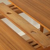 Elegant mid-century dining table with extension function, 1960s