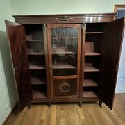 Empire mahogany and bronze armoire – France, 19th century