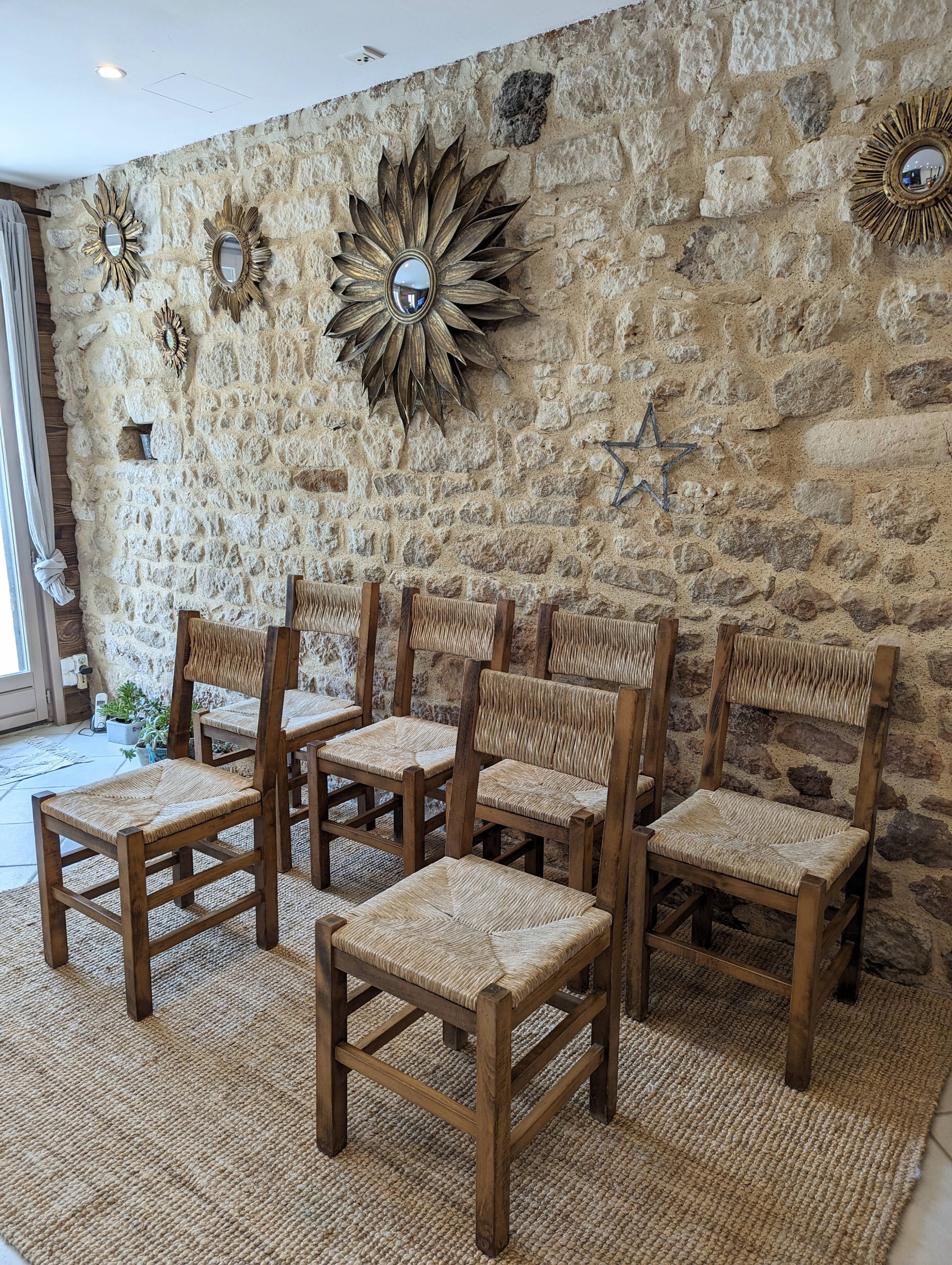 Chaises brutaliste