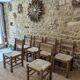 Chaises brutaliste