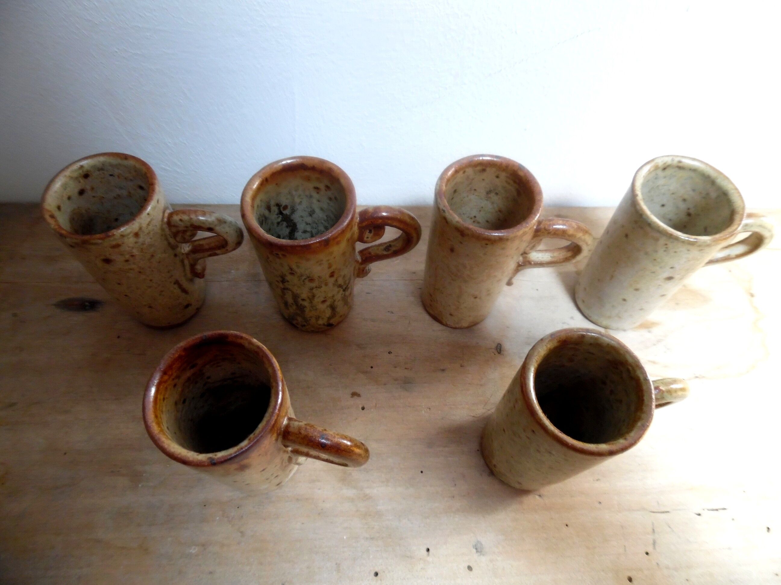 Sandstone coffee cups