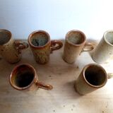 Tasses à café en grès