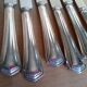12 silver metal knives, filet model