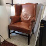 Butaca Chesterfield / Sillón Orejero “Wing Chair”, pp. s. XX - Reino Unido
