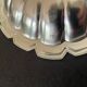Aluminum scallop butter dishes