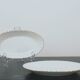 Two porcelain raviers signed Ph. Deshoulieres