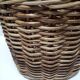 High basket 55cm round rattan old