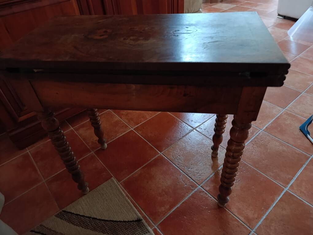 Antique game table