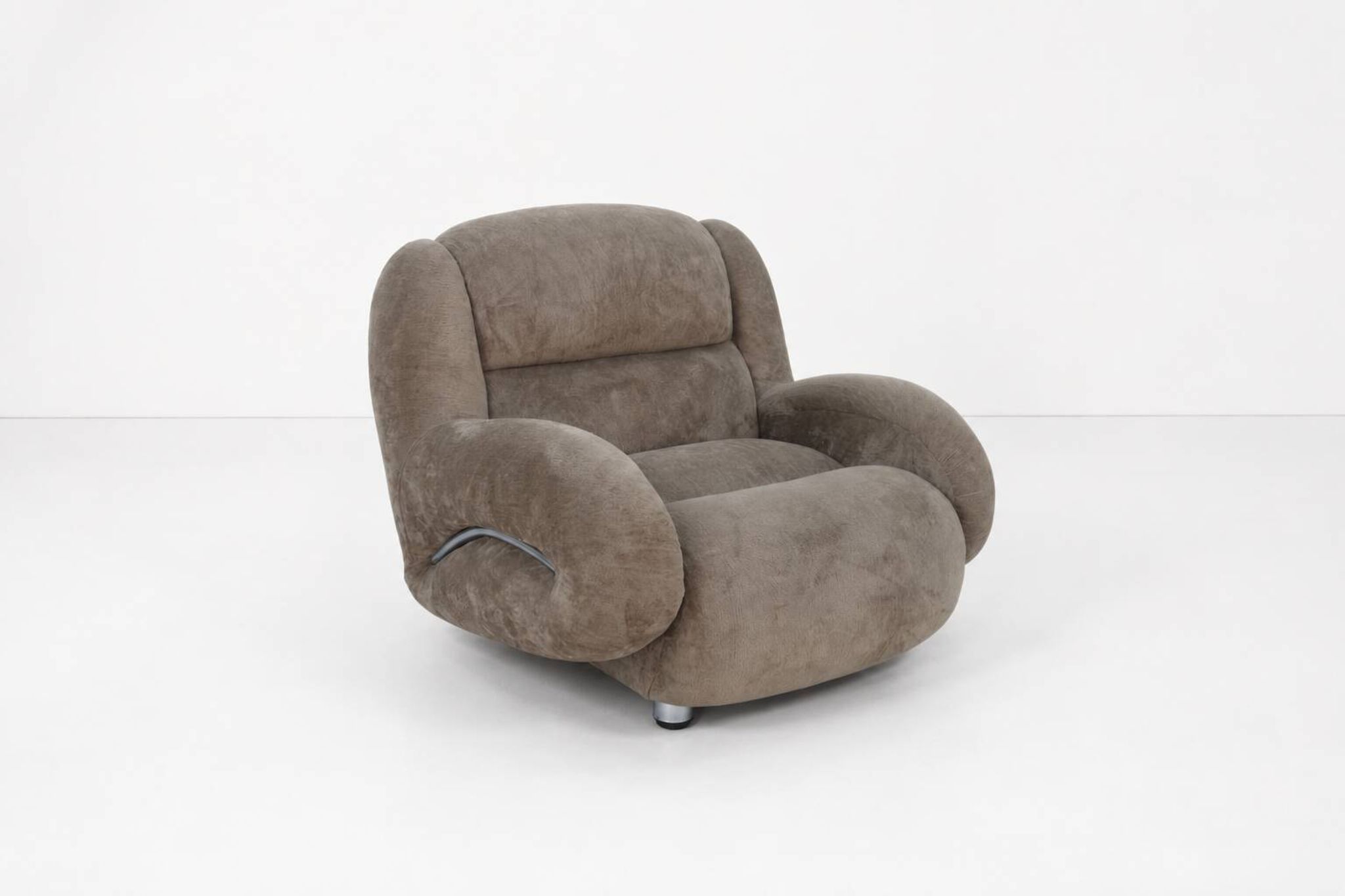 Fauteuil sculptural vintage, Italie années 1970