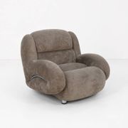 Fauteuil sculptural vintage, Italie années 1970