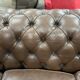 3-seater sofa in Chesterfield leather