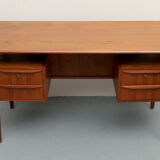 1960s desk in teak, Tibergaard Denmark