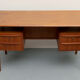 Bureau des années 1960 en teck, Tibergaard Danemark