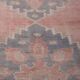 Vintage Turkish hallway rug 95x745 cm