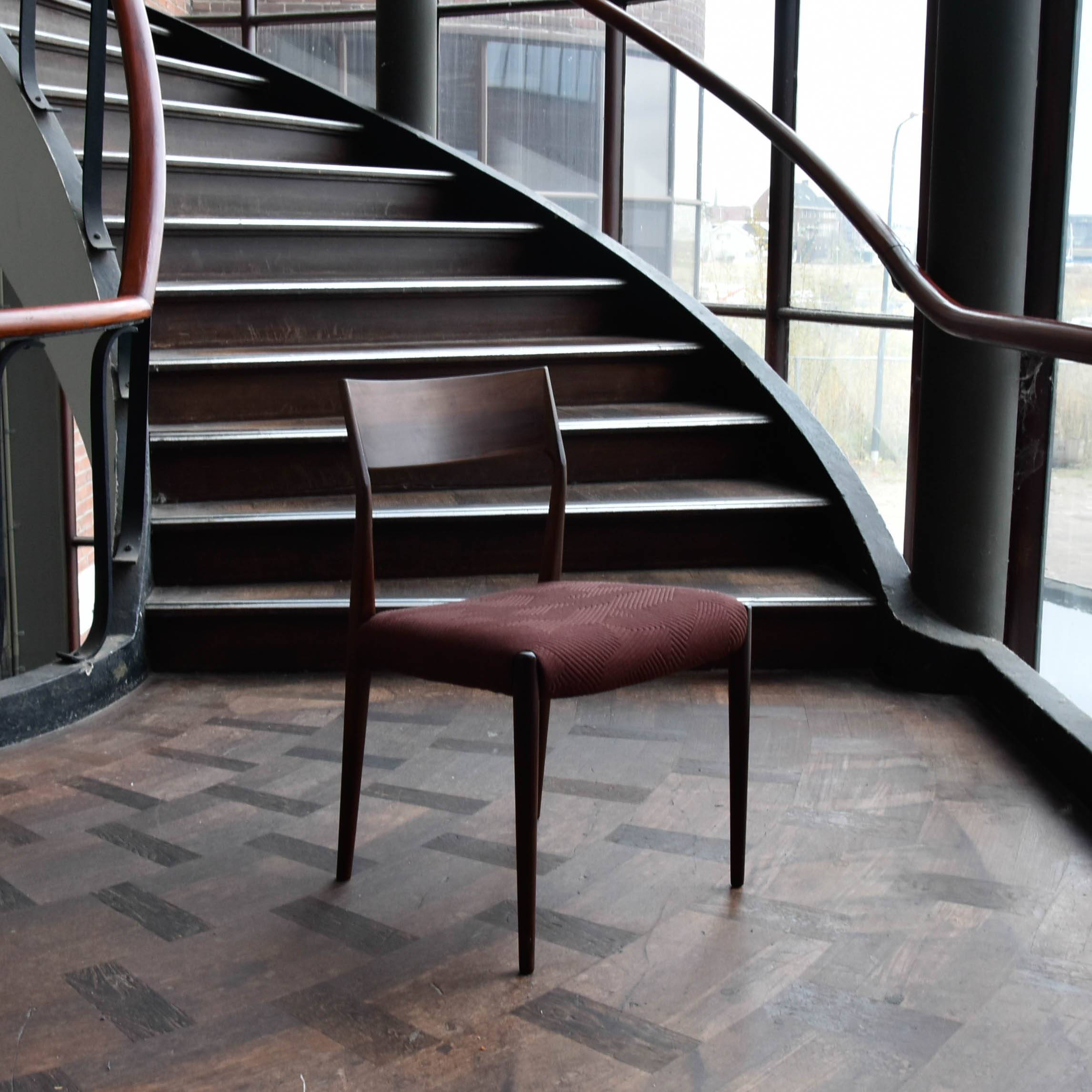 4 chaises de salle à manger danoises