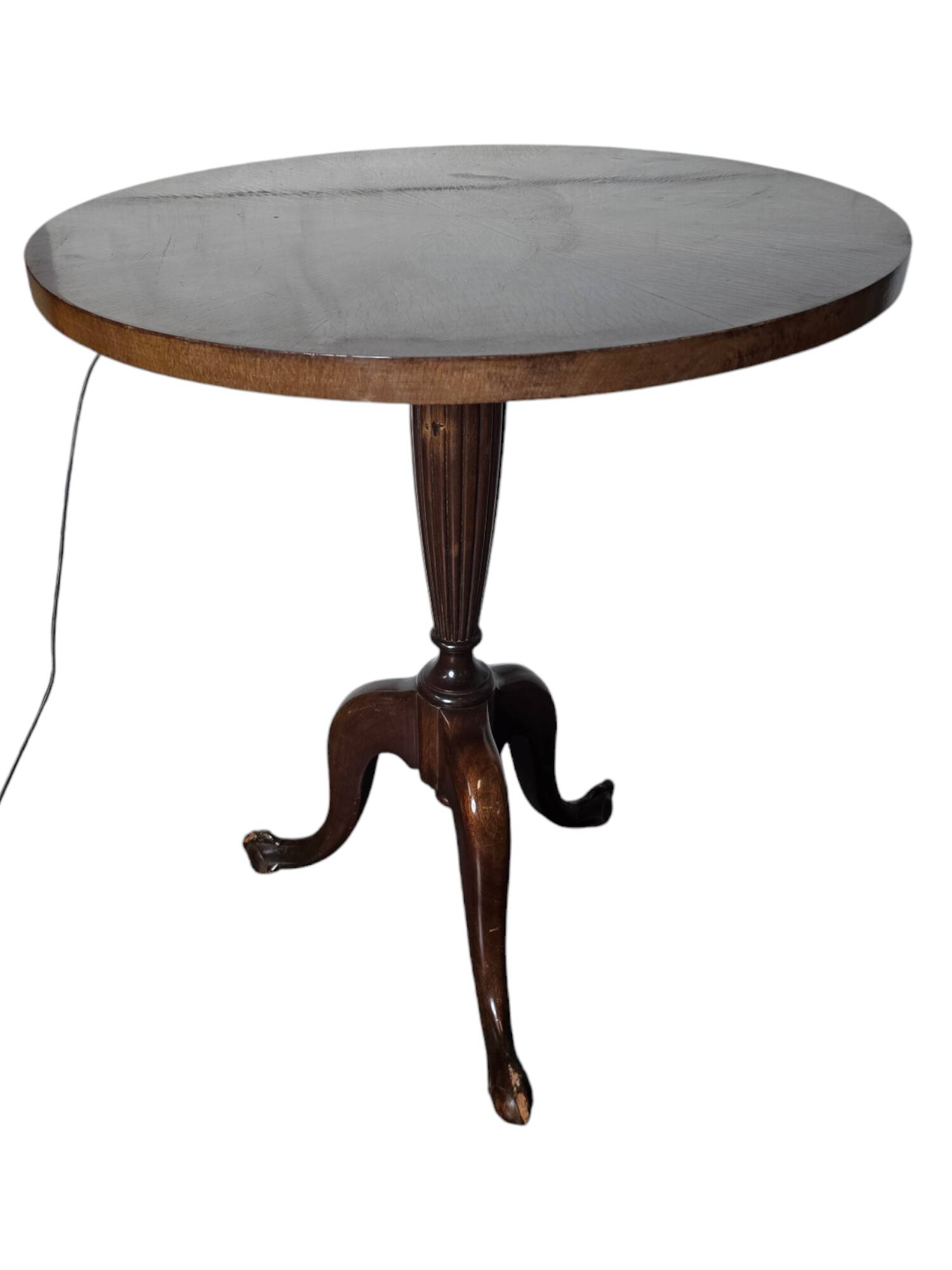 English Style Mahogany Pedestal Table