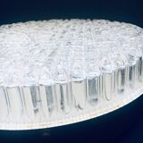 Space Age Glass Sconce Wall Lamp by Glashütte Limburg, 1960s