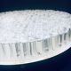 Space Age Glass Sconce Wall Lamp by Glashütte Limburg, 1960s