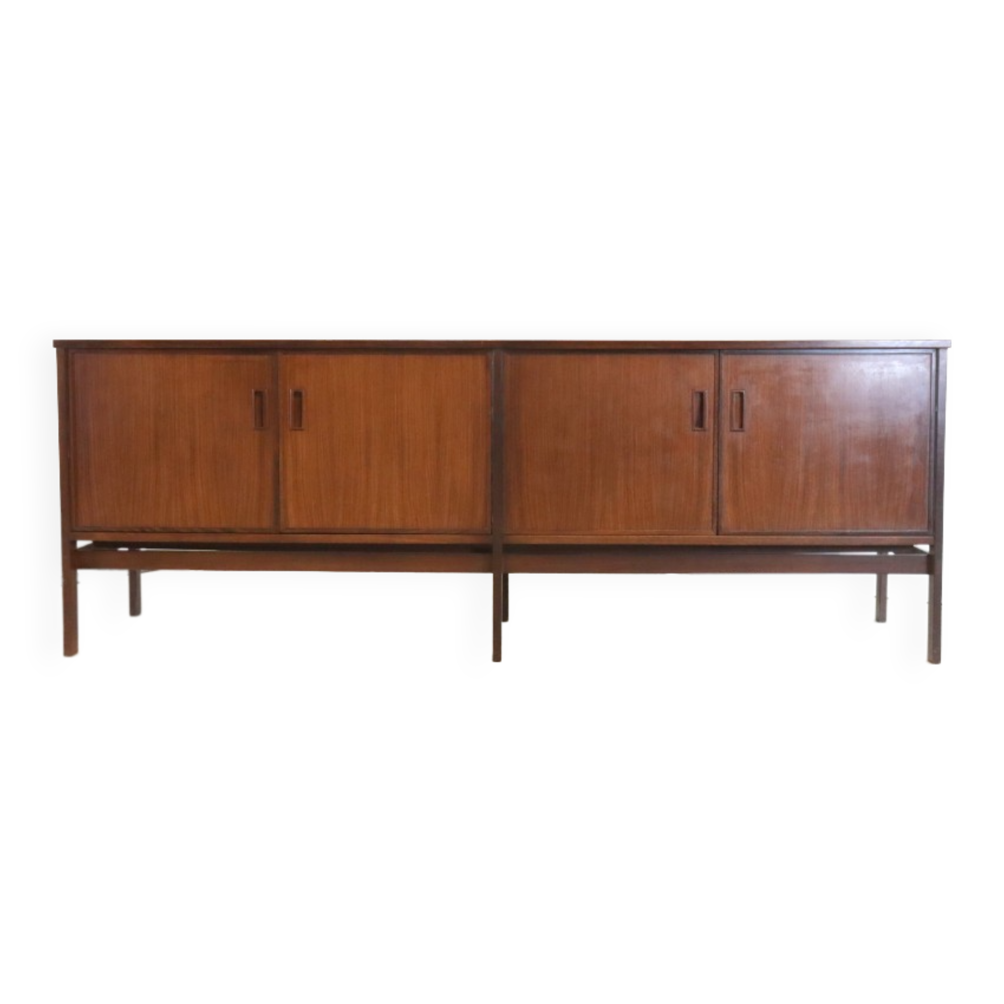 Vintage mid century sideboard xl "roggentin" | 220 cm