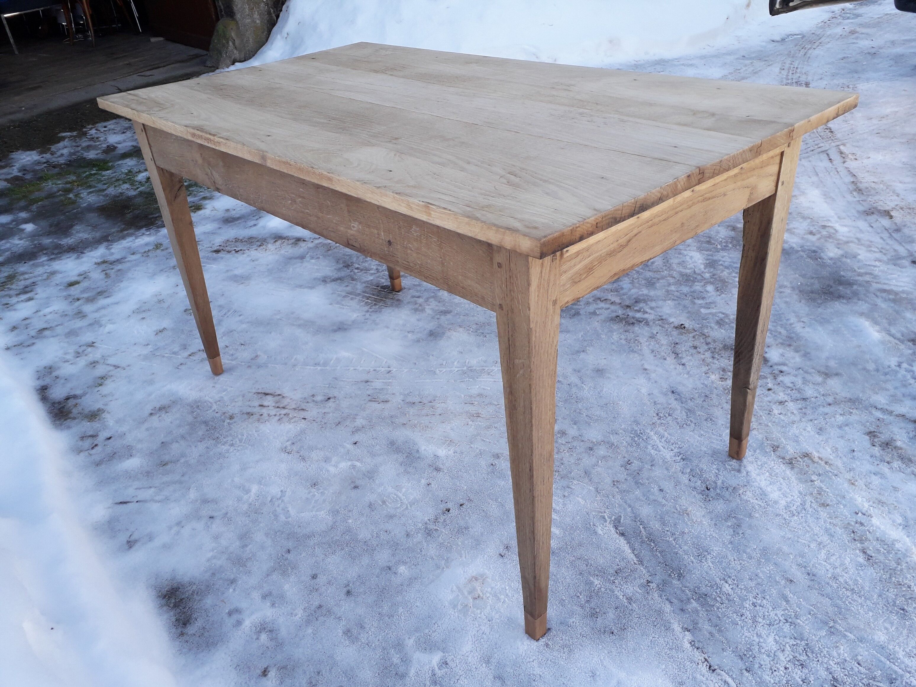 Old farmhouse table 140 cm