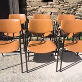 Set of 6 Stella armchairs - inseparable - 1960s