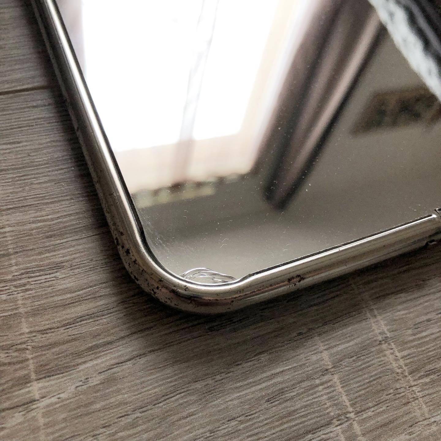 Vintage Triptych Barber Mirror