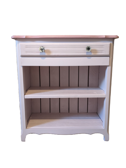 Single shelf cabinet