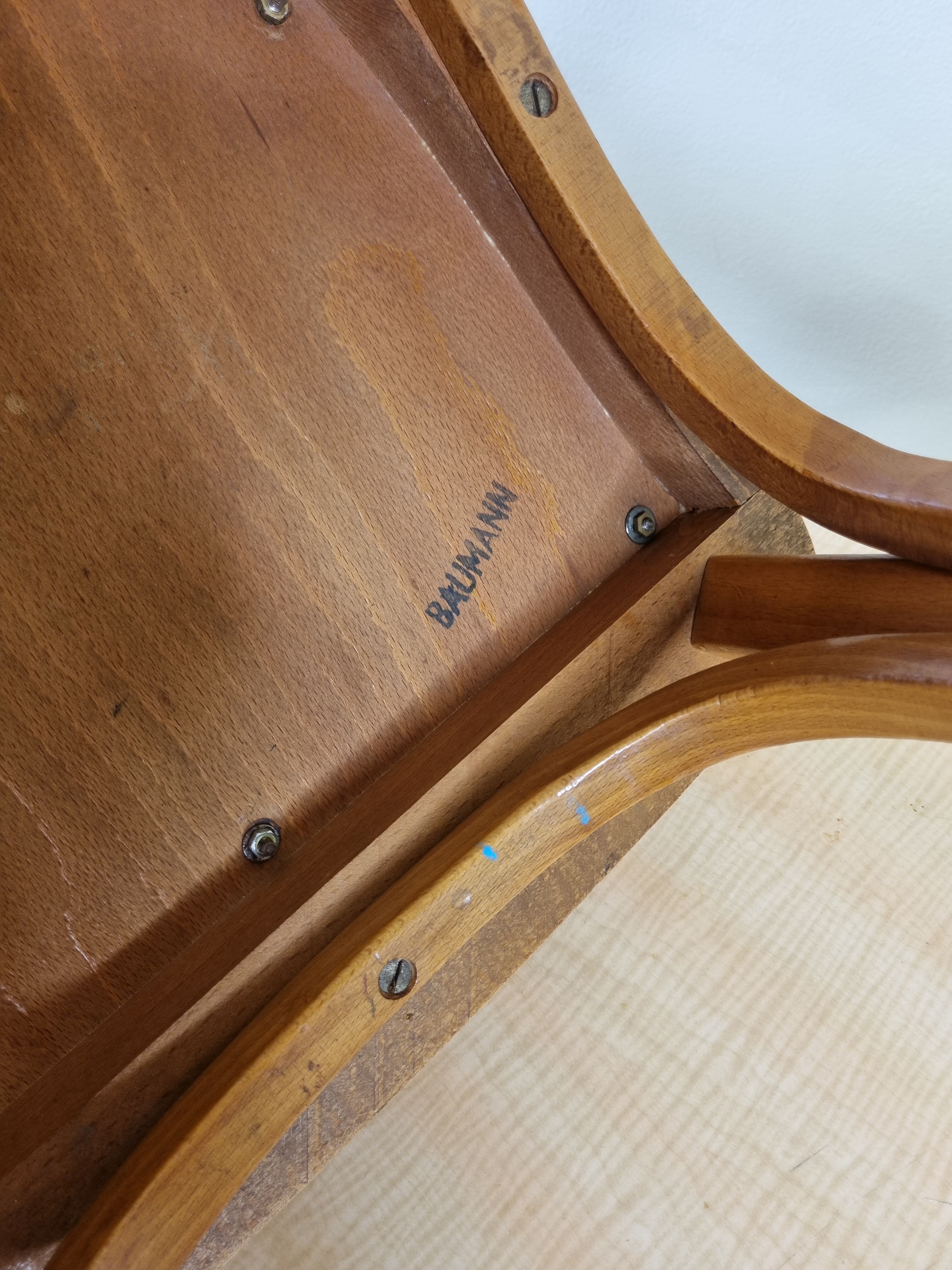 Baumann chair set and desk 50s-60s