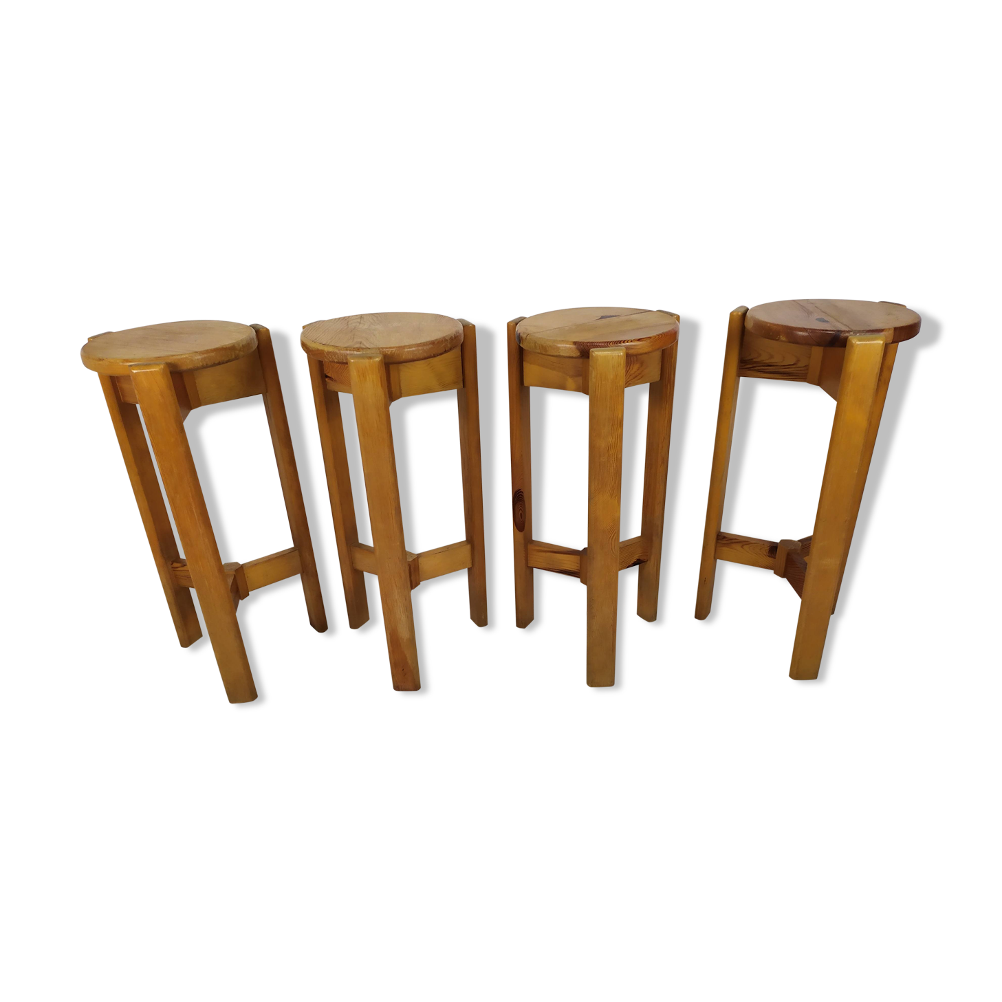 Vintage chalet bar stools