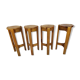 Tabourets de bar vintage chalet