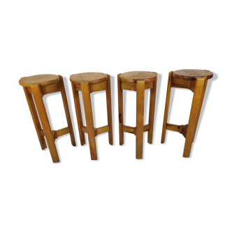 Vintage chalet bar stools