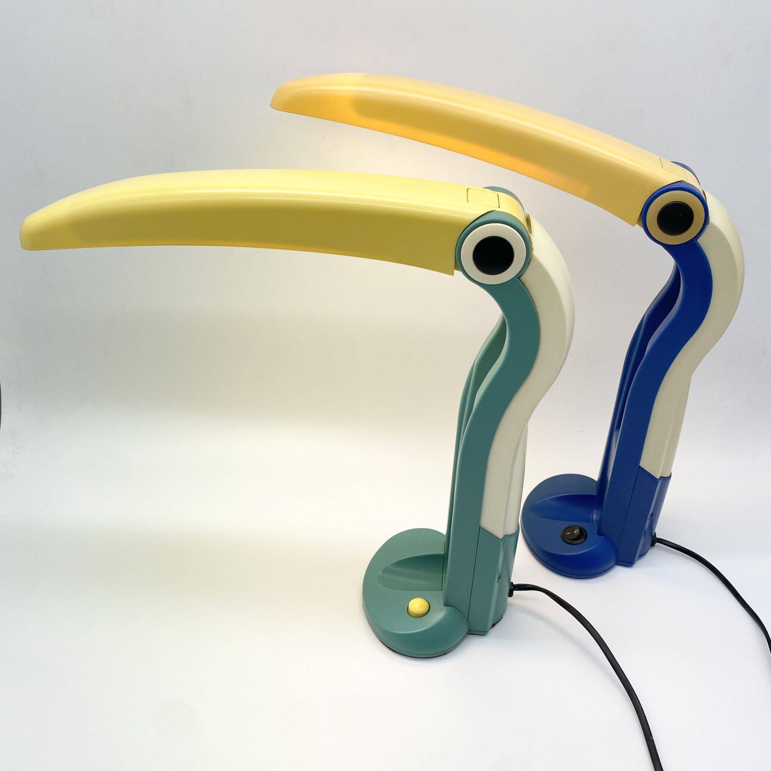 Toucan lamp "original" – H.T. Huang, Jiun Yo Co. Ltd., 1980s