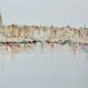 Tableau aquarelle honfleur bretagne
