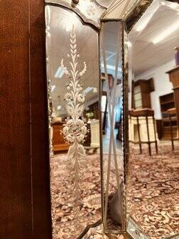 Antique Venetian mirror