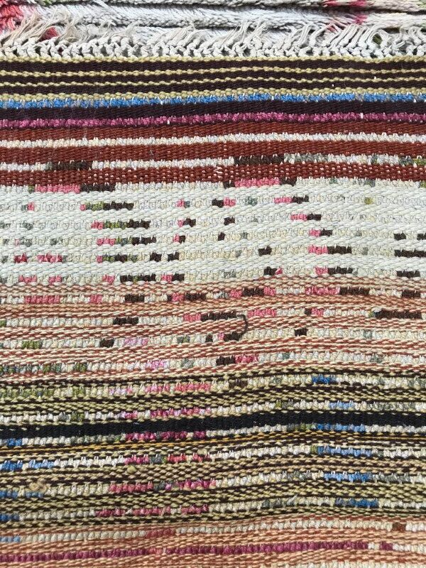 Tapis couloir ancien suédois 100x258 cm