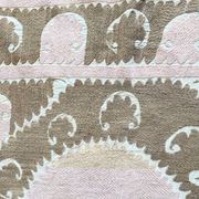 Vintage hand-embroidered tablecloth 137x142 cm