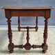 Louis XIII walnut desk • Small centre table in Renaissance style