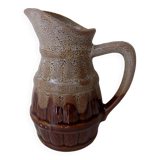 Stoneware pitcher (REVOL) numbered