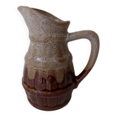 Stoneware pitcher (REVOL) numbered