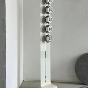 Lampadaire italien chromée sapce age "UfO" dans le style de Reggiani