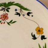 6 assiettes à dessert oiseaux du paradis Gien