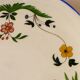 6 dessert plates birds of paradise Gien
