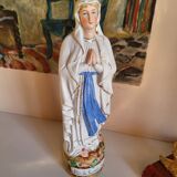 Religious Statuette of Our Lady of Lourdes, Saint Virgin Mary
