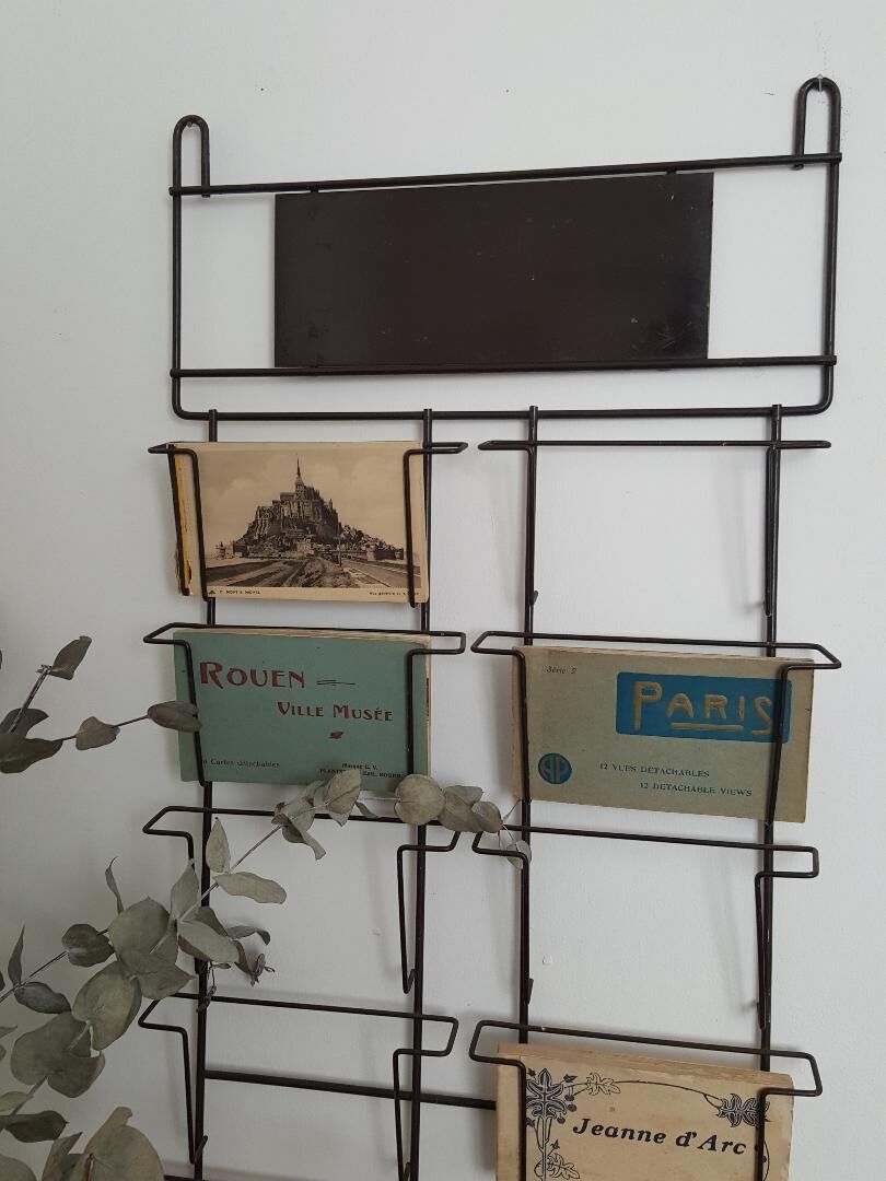 Vintage postcard holder