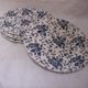 5 Royal Tudor dessert plates, English porcelain