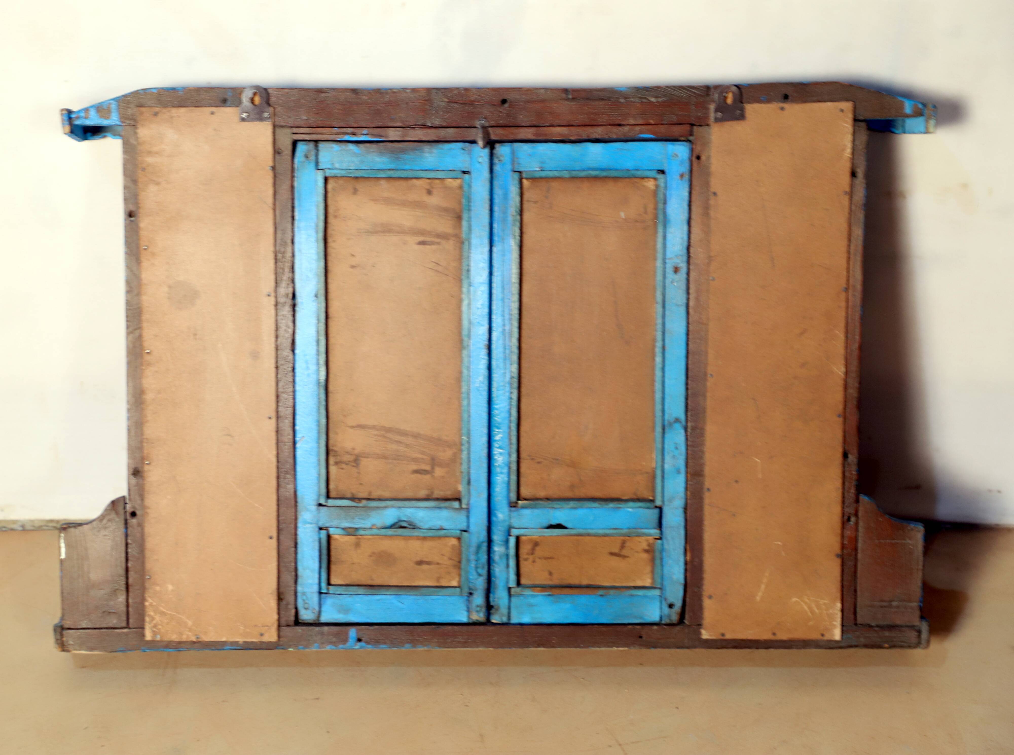 Mirror - Burmese teak window