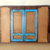 Mirror - Burmese teak window
