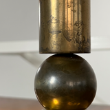 Brass desk lamp by Florian Schulz, 70s.