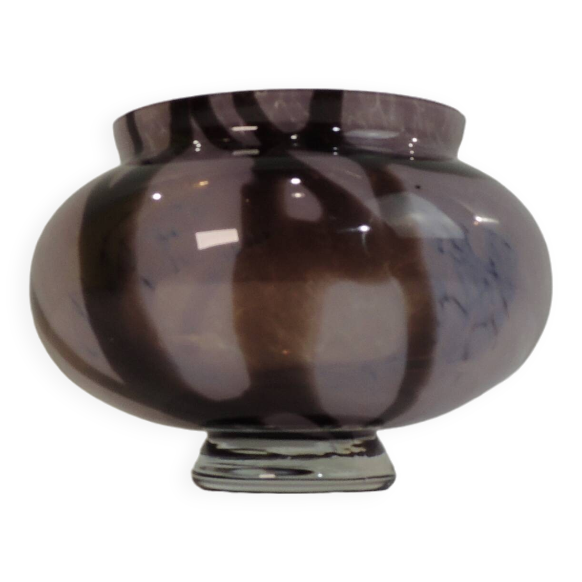 Blown glass vase / Antique Murano style glass vase