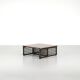"Basilian" coffee table by Tobia Scarpa for B&B Italia, Italy 1970s.